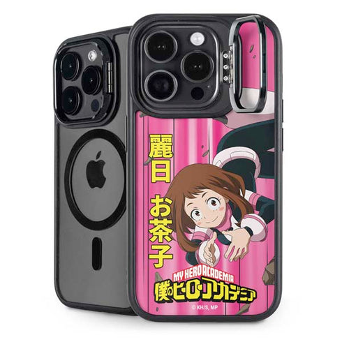 My Hero Academia Ochaco Uraraka Season 4 iPhone 14 Pro Kickstand Case
